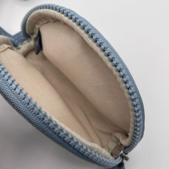 NWT RAE DUNN Crossbody Bag Blue Denim Quilted Purse With Matching Pouch New - Picture 10 of 14